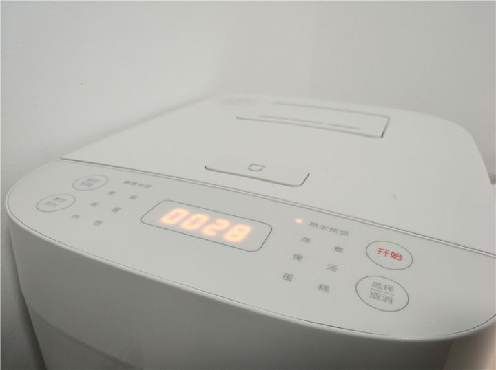 米家电饭煲c1蒸煮没倒计时,米家电饭煲c1蒸米饭6人