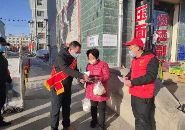 甘州：疫情防控，新时代文明实践志愿者在行动