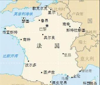 法国比利牛斯山麓的城市,法国城市名称及地理位置