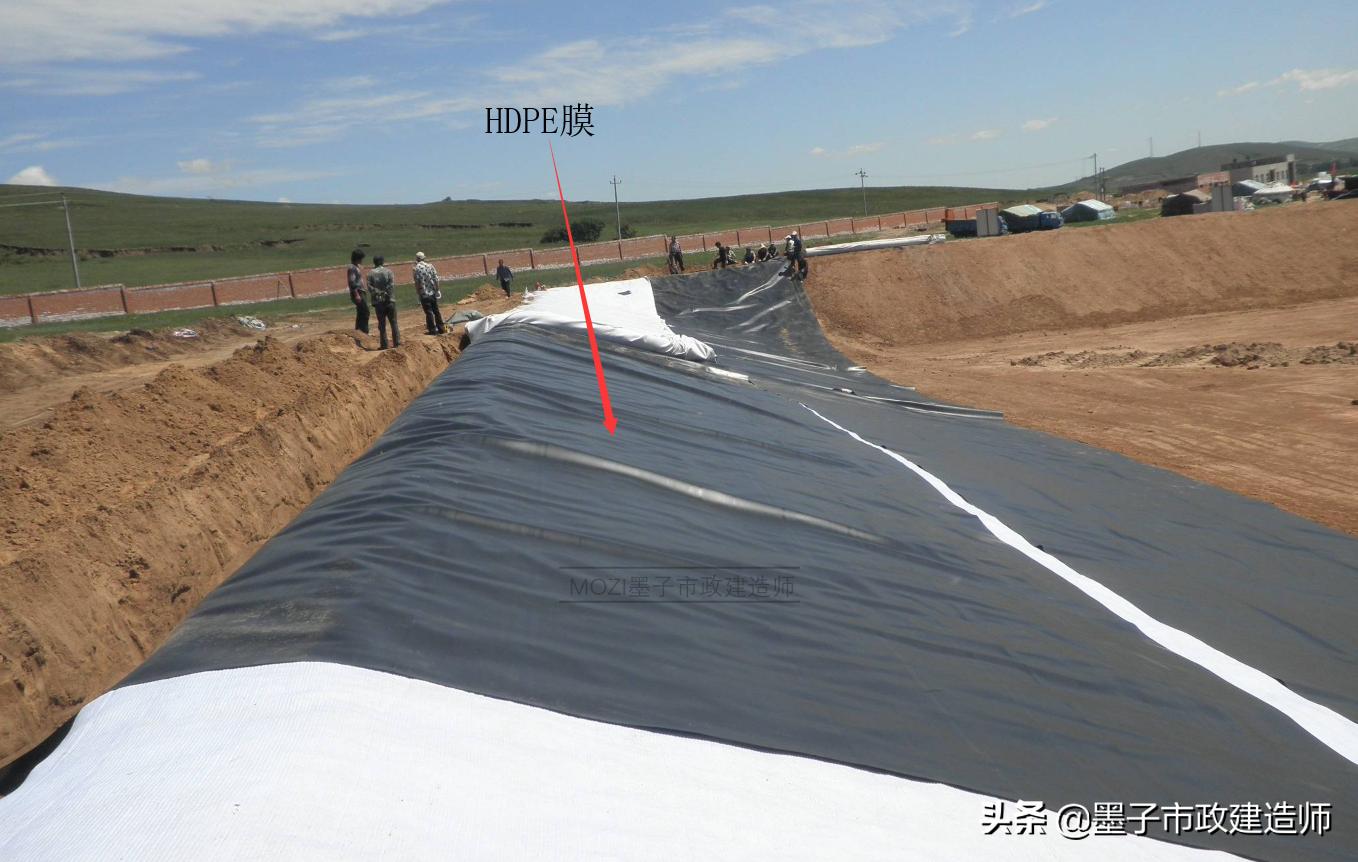 生活垃圾填埋场区防渗施工,垃圾填埋场防渗层施工工艺流程
