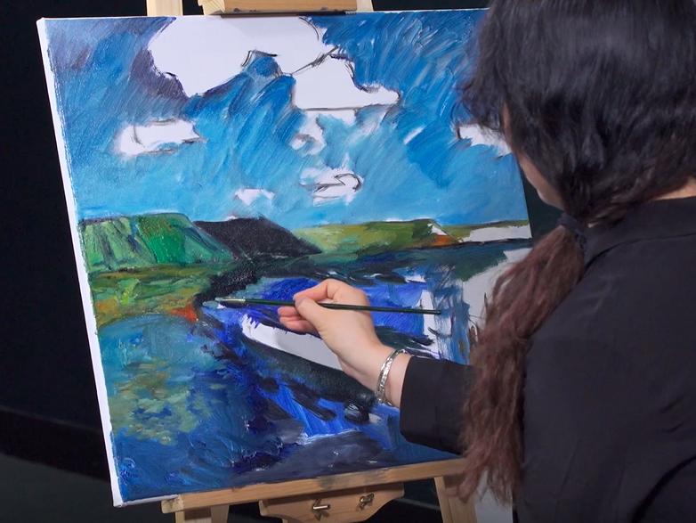 赏云时代，李谦谦教你如何画云彩