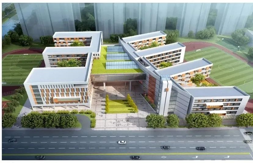 江北即将开建的中学,江北新区新建大学