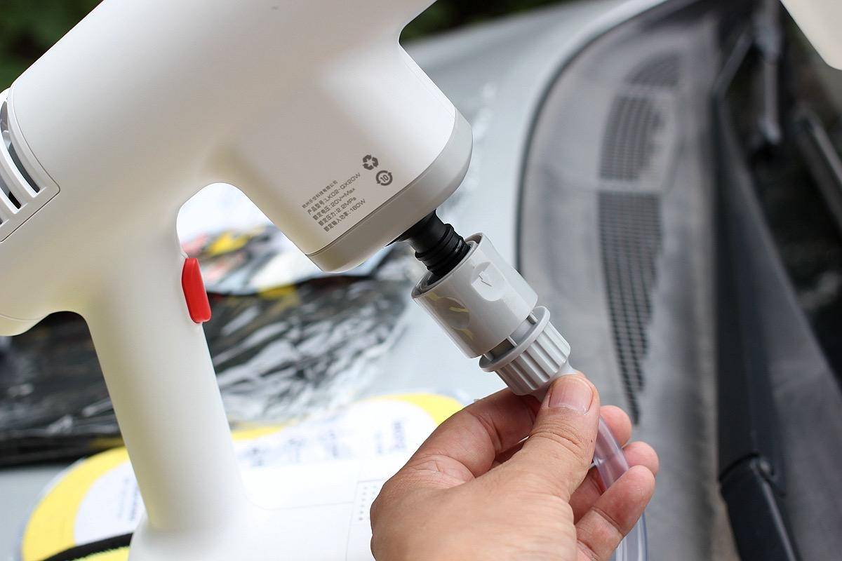 乐空手持锂电高压清洗机,小米有品清洁器