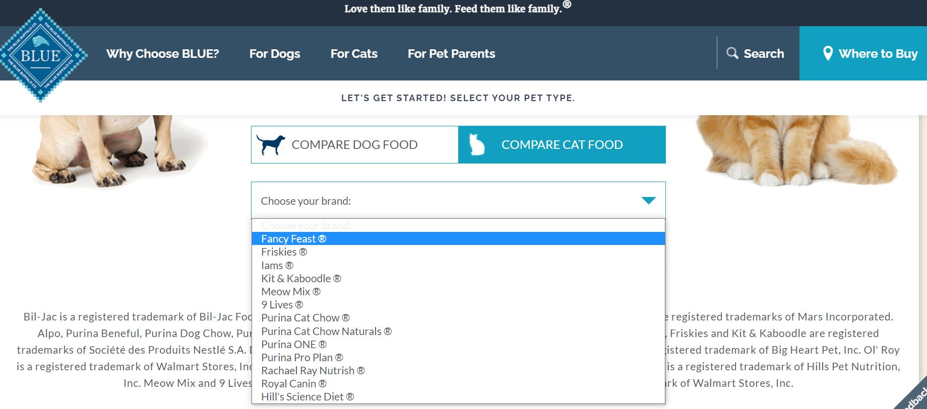 搜索美国好评和评论最多的猫粮
