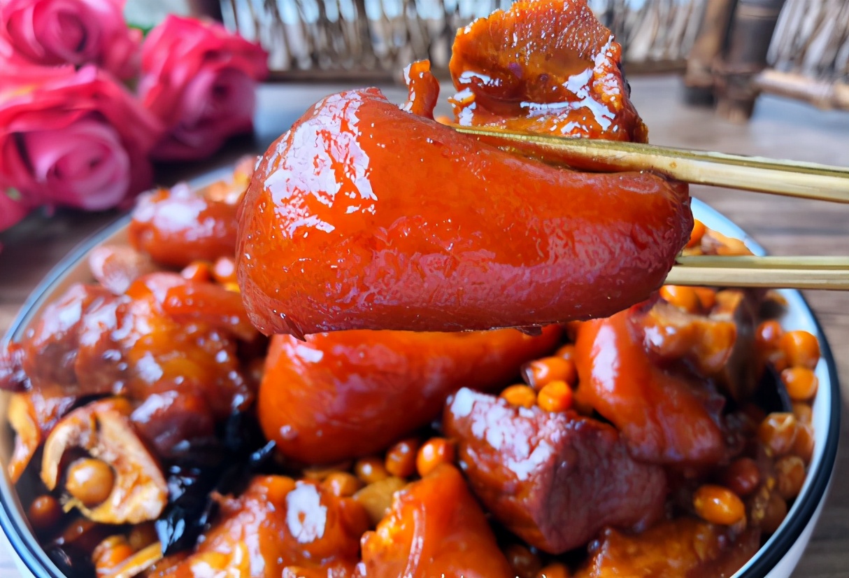 厨师长教做红烧猪蹄视频,猪蹄怎么炖最好吃大厨