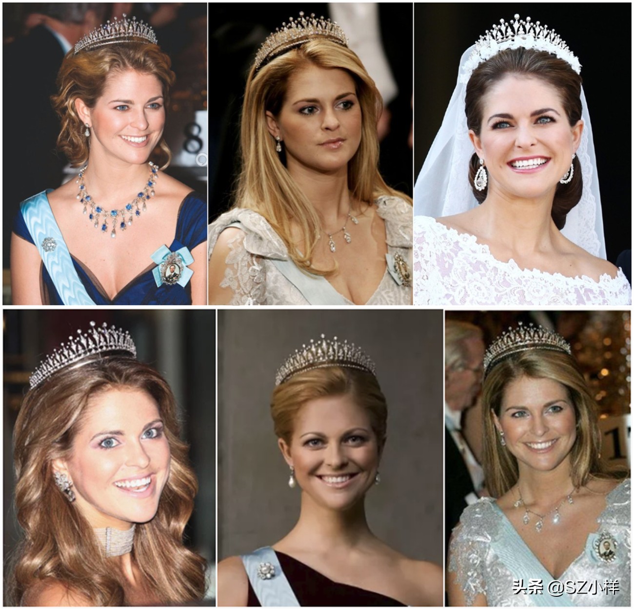 欧洲各国王室珠宝富贵逼人,瑞典王室丹麦王室珠宝