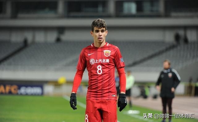 奥斯卡效力上港5年,奥斯卡上港履历