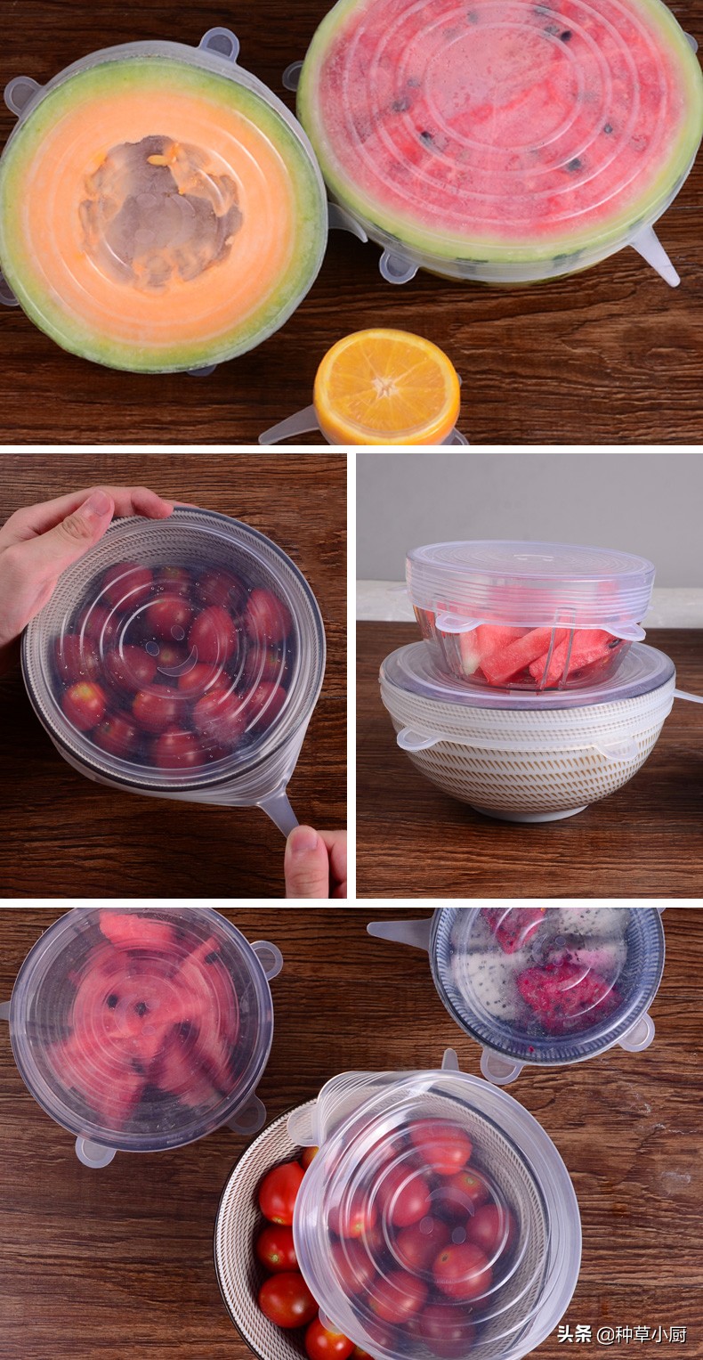 食品级硅胶保鲜盖生活小妙招,硅胶食品保鲜盖居家必备