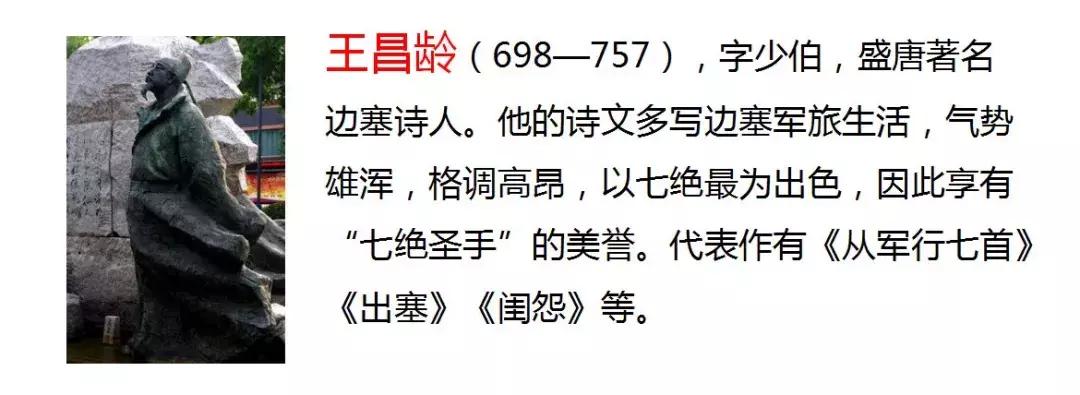 芙蓉楼送辛渐儿童版,人教版芙蓉楼送辛渐