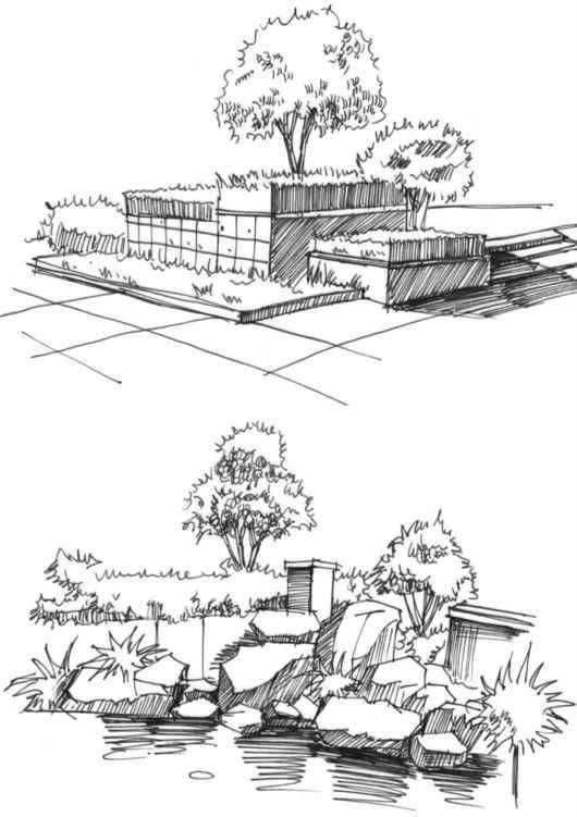 速写风景初学者入门教程,人物速写和风景速写哪个简单