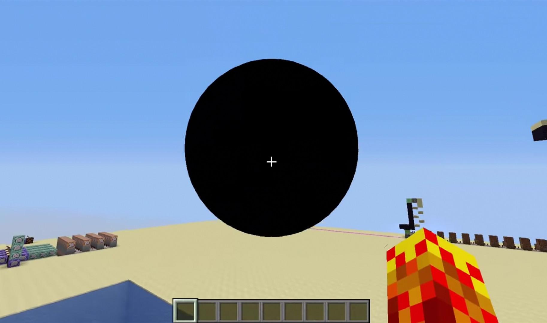 minecraft的玻璃像素块,minecraft怎么用指令造圆