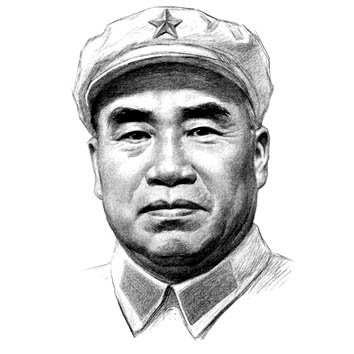 粟裕担负警戒任务中弹昏迷，排长卸他的枪并说：现在可顾不上你了