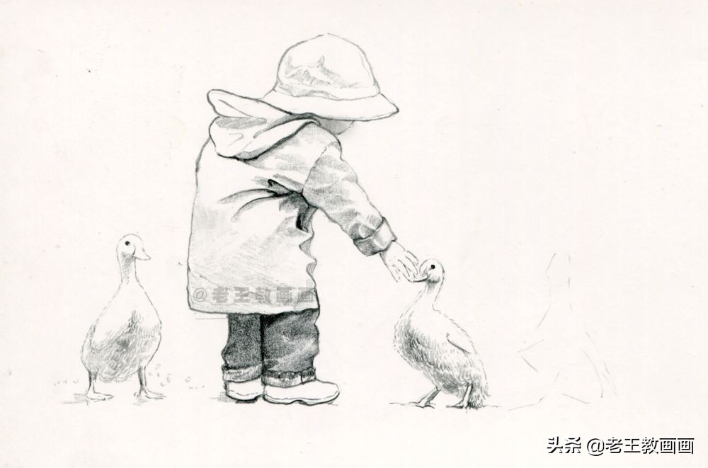 素描初学者静物作品,素描入门零基础教程画人物