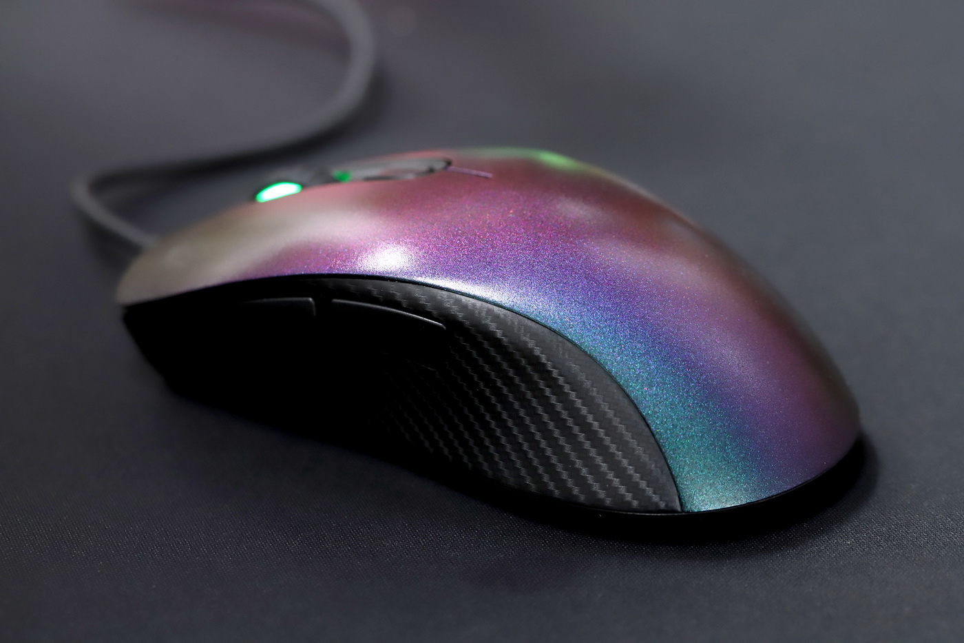 生物转色+轻量化,QPAD推出DX-30E碳贝版电竞鼠标