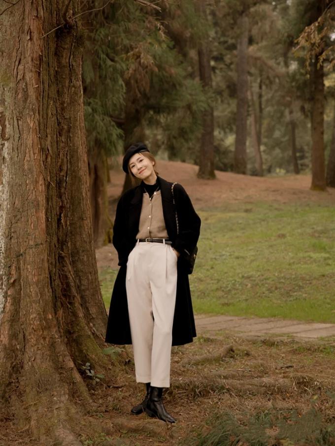 格纹大衣如何搭配才时髦,小个子穿大衣怎么搭配时髦