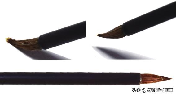 各种材质、形状的水彩画笔到底该怎么用?丨自学画画教程NO.5