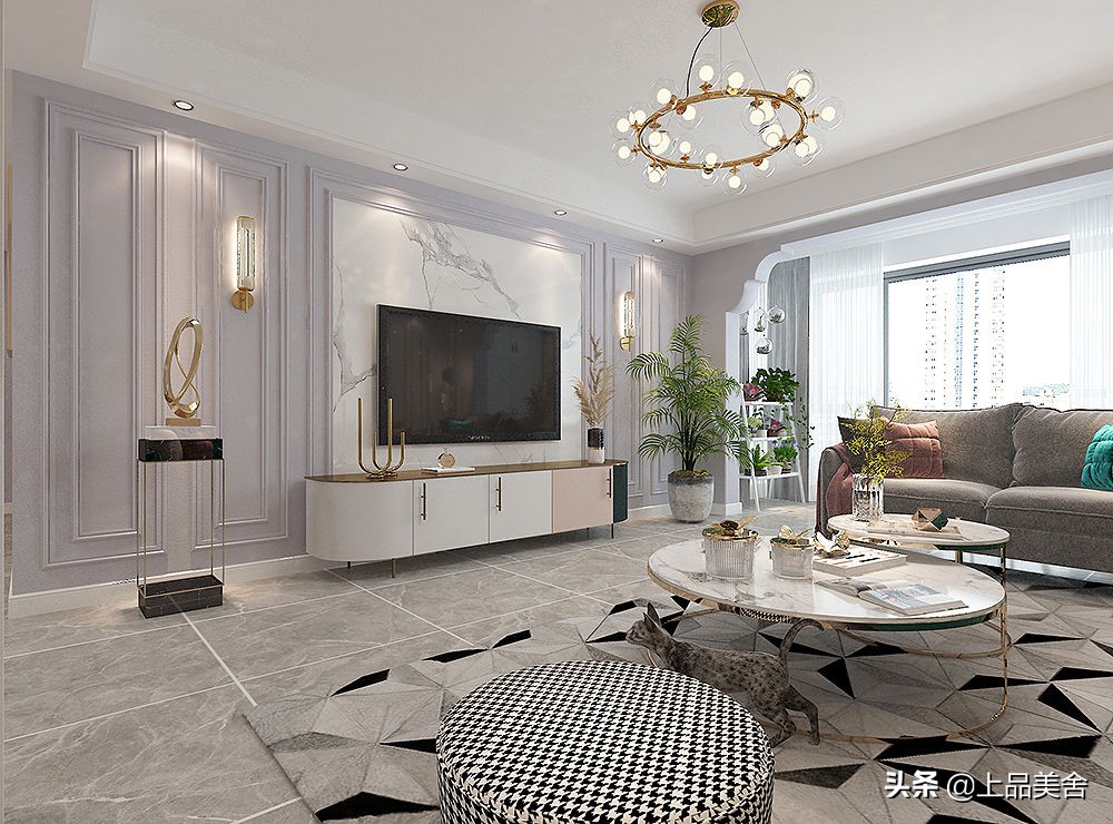 现代北欧风小户型简单舒适的小窝,极简北欧风140平的小清新风四居室