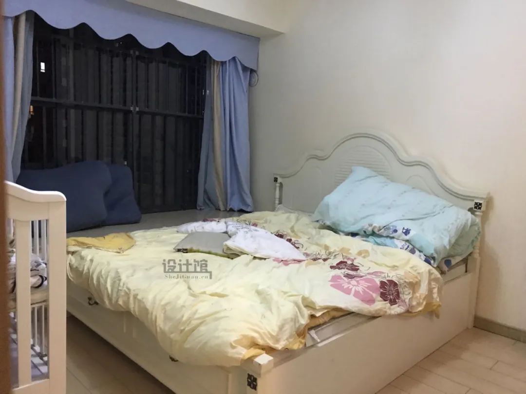 不到10平方1.8米床,卧室床头有5米怎么利用