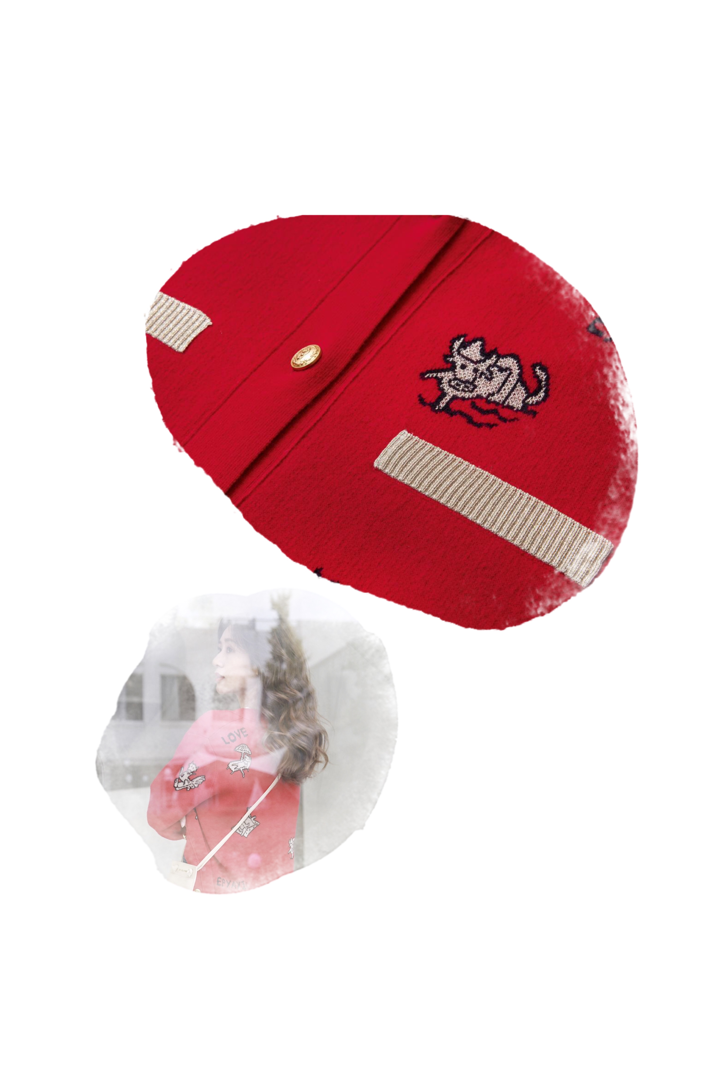 要火的“度假牛”有点萌！牛年小包好俏皮，高性价比雅莹真心爱了