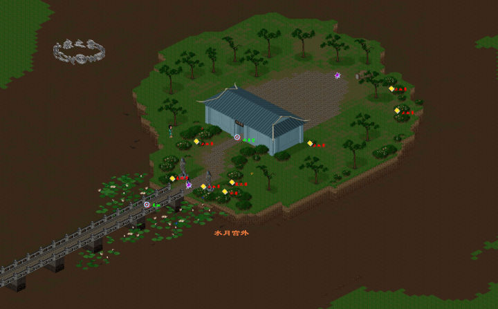 仙剑奇侠传dos版和98柔情版的区别,仙剑奇侠传dos版桃源村地图