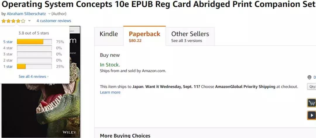 美亚上最畅销的操作系统书籍是它们