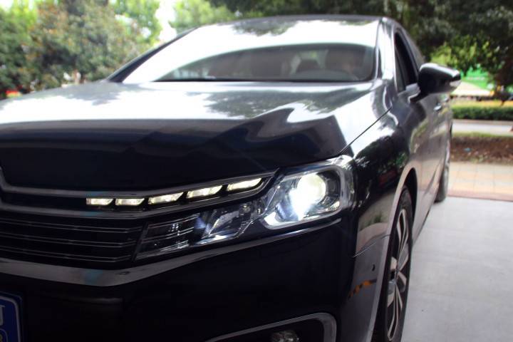 雪铁龙c6卤素灯改led灯效果,雪铁龙c6卤素灯改led灯