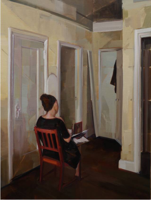 画家纯手绘油画,现实主义人物油画作品欣赏