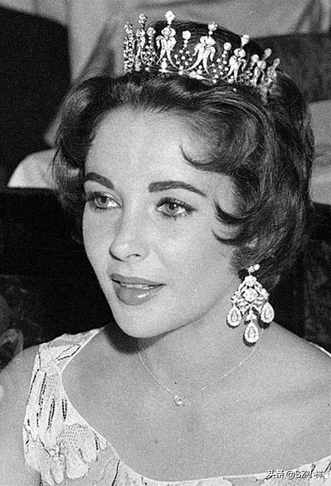 伊丽莎白泰勒传奇人生,伊丽莎白泰勒戴钻石