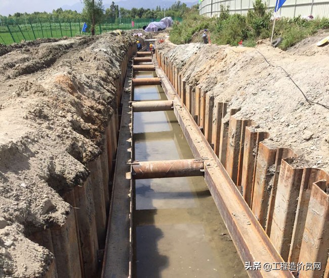 基坑支护钢板桩施工流程,最新建筑基坑支护技术