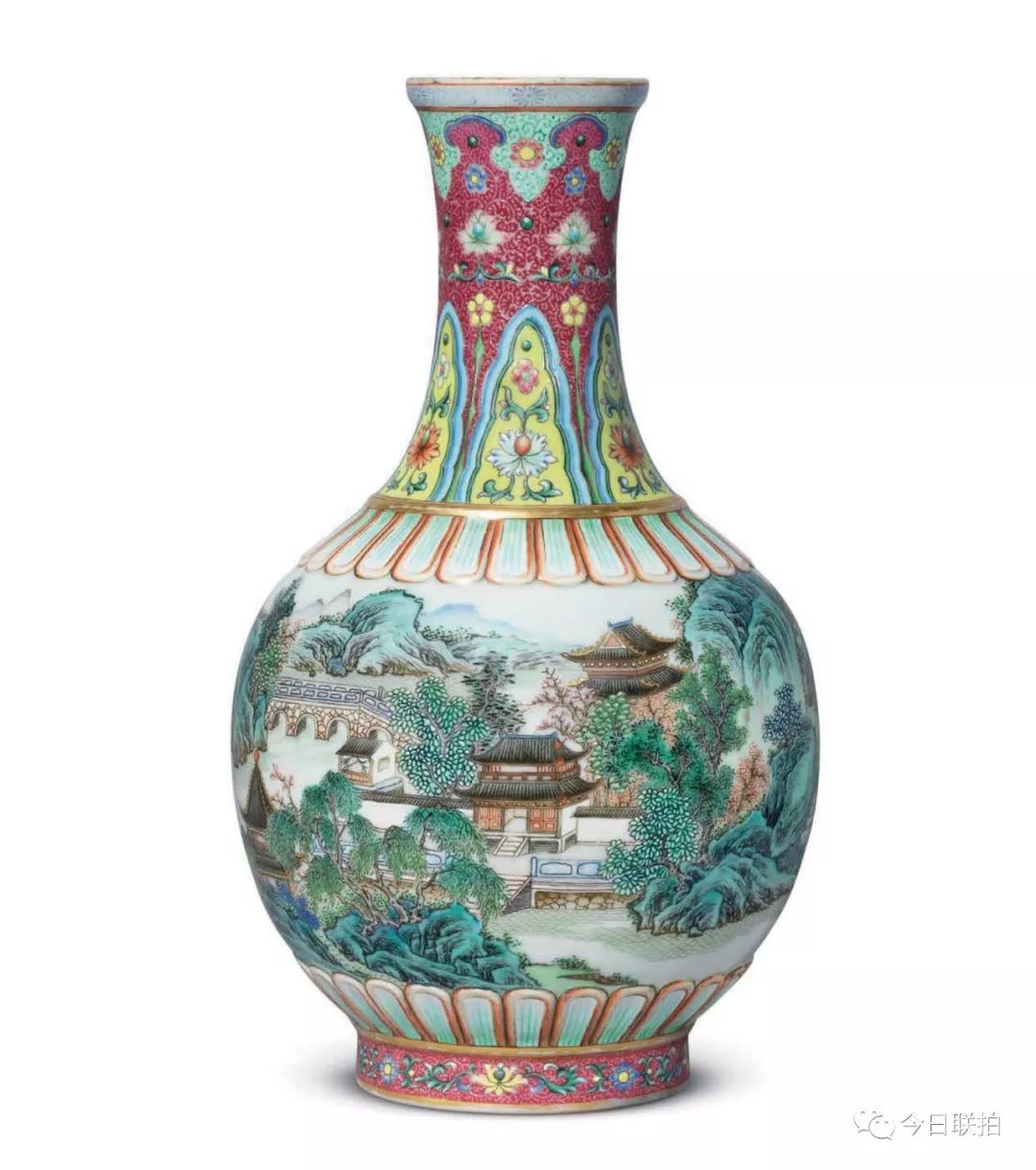 苏富比2018年拍卖乾隆珐琅彩宫碗,2018年拍卖的乾隆炉钧釉瓷器