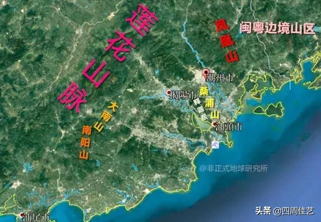 揭阳汕头潮州为什么称为潮汕,潮州汕头揭阳属于哪个地区