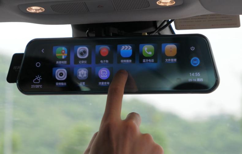 任我游智能行车记录仪红键,任我游隐藏式行车记录仪测评