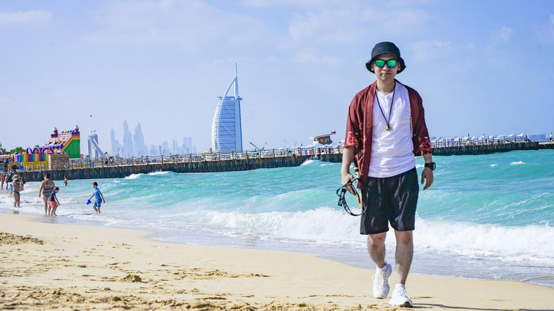 沙漠浪漫之旅迪拜,从天空进入海底