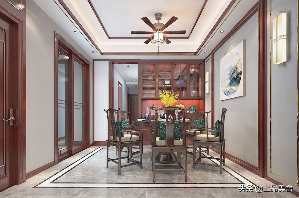 老公不顾老婆反对坚持装中式风，完工效果太震撼，被老婆拿出来晒