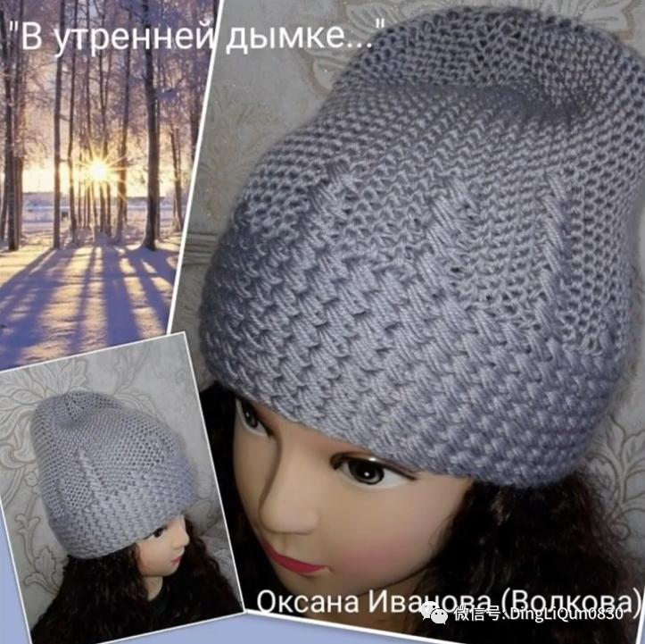 针织特色造型帽子,针织帽原创设计分享