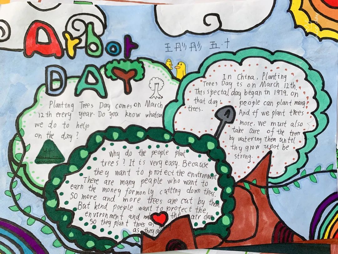 植树节少儿英语教学活动,植树节班级活动小班