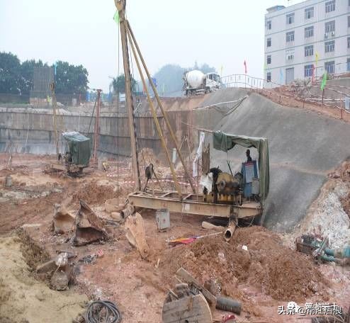 各种基础桩的施工工艺,旋挖桩基础施工工艺