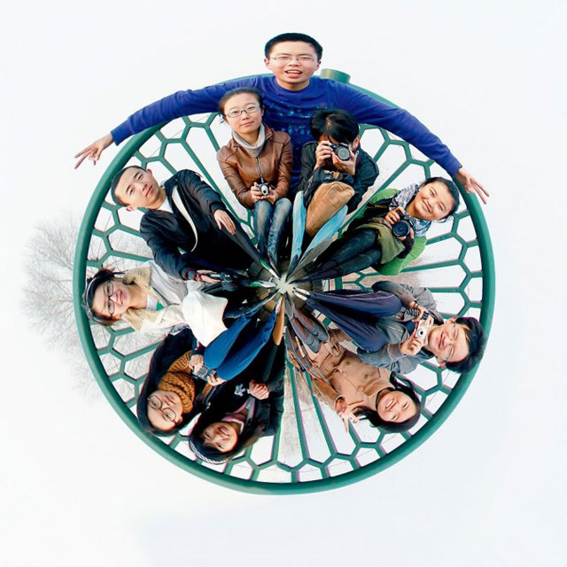 稀奇古怪创意集体照,集体创新创意照