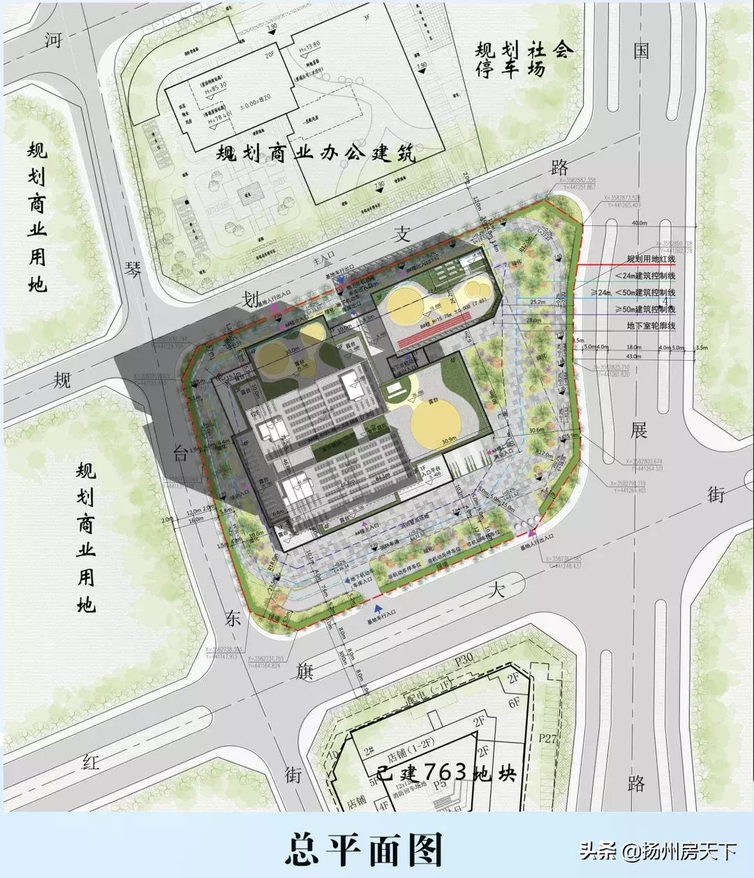扬州城建项目规划图,扬州开发区整体规划图