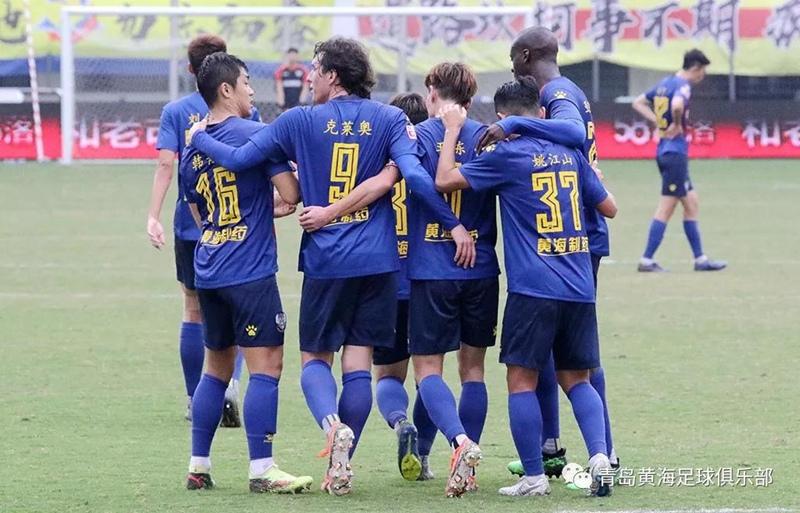 青岛黄海青港冲超庆典,青岛黄海青港中超高光时刻