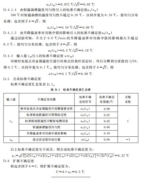 双金属温度计校准视频,数字温度计校准规范2021