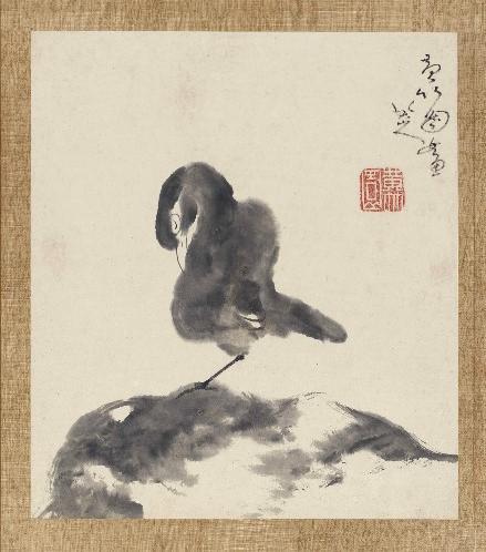 八大山人的翻白眼是因为什么,八大山人为什么喜欢翻白眼