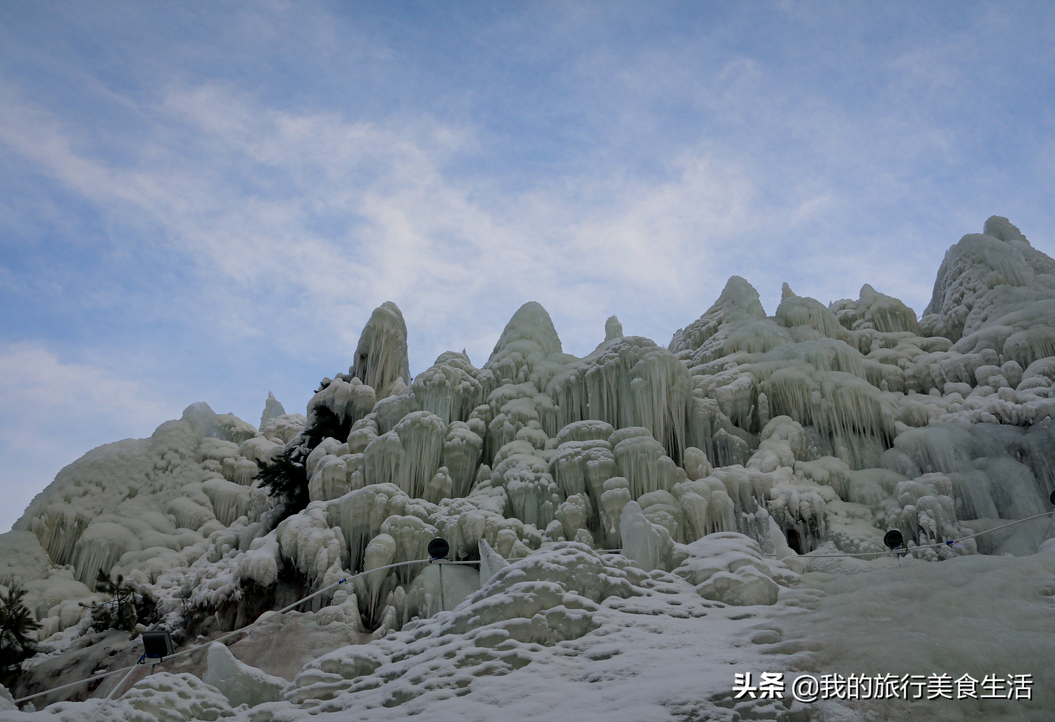 太原在哪看冰瀑布,太原冰川瀑布
