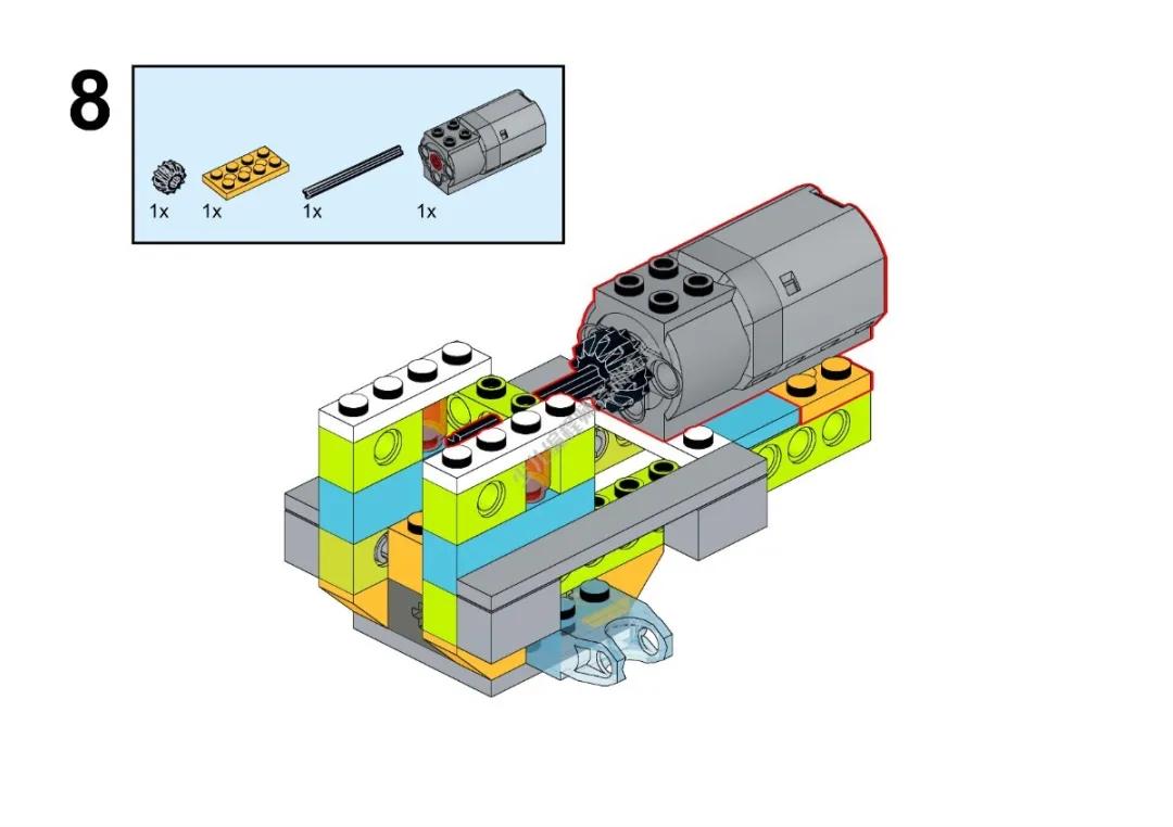 乐高wedo昆虫,wedo螳螂搭建