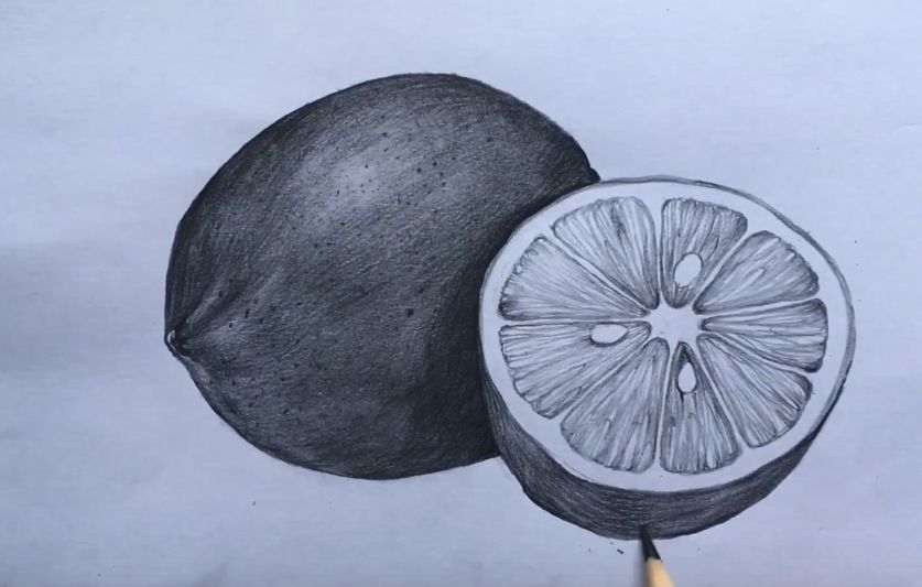 素描水果或蔬菜,素描蔬菜和水果怎么画出质感