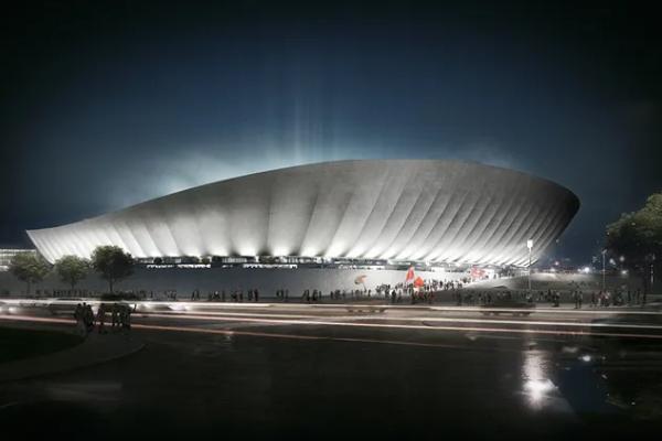 上海投资270亿填海,上海八万体育场改造专业足球场