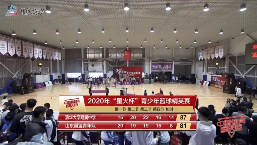 四战全胜！校园篮球击败职业梯队！清华附中夺冠，石奎MVP