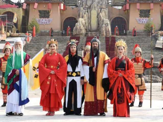 钟杰[亚洲刀剑合璧第一人]中国周城扮演周武王主要角色