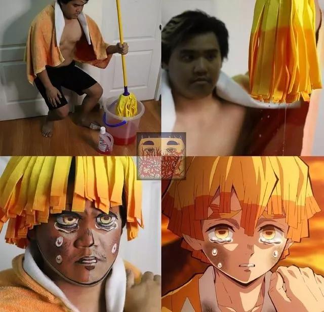 泰国胖小哥cosplay模仿,泰国小胖哥搞笑视频