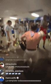 阿根廷夺冠，梅西更衣室脱衣狂欢，八项数据列第一统治美洲杯